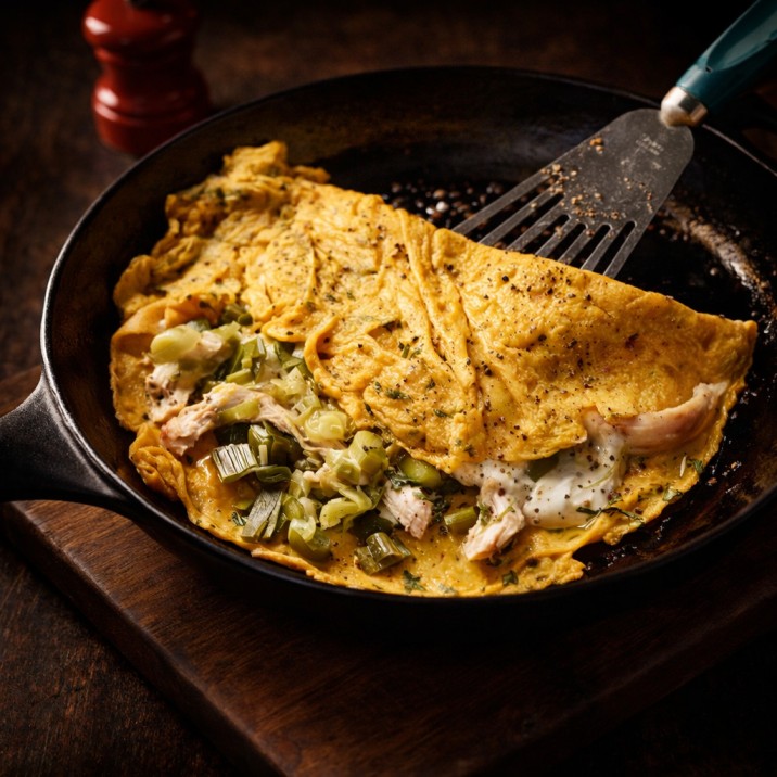 CHICKEN OMELET