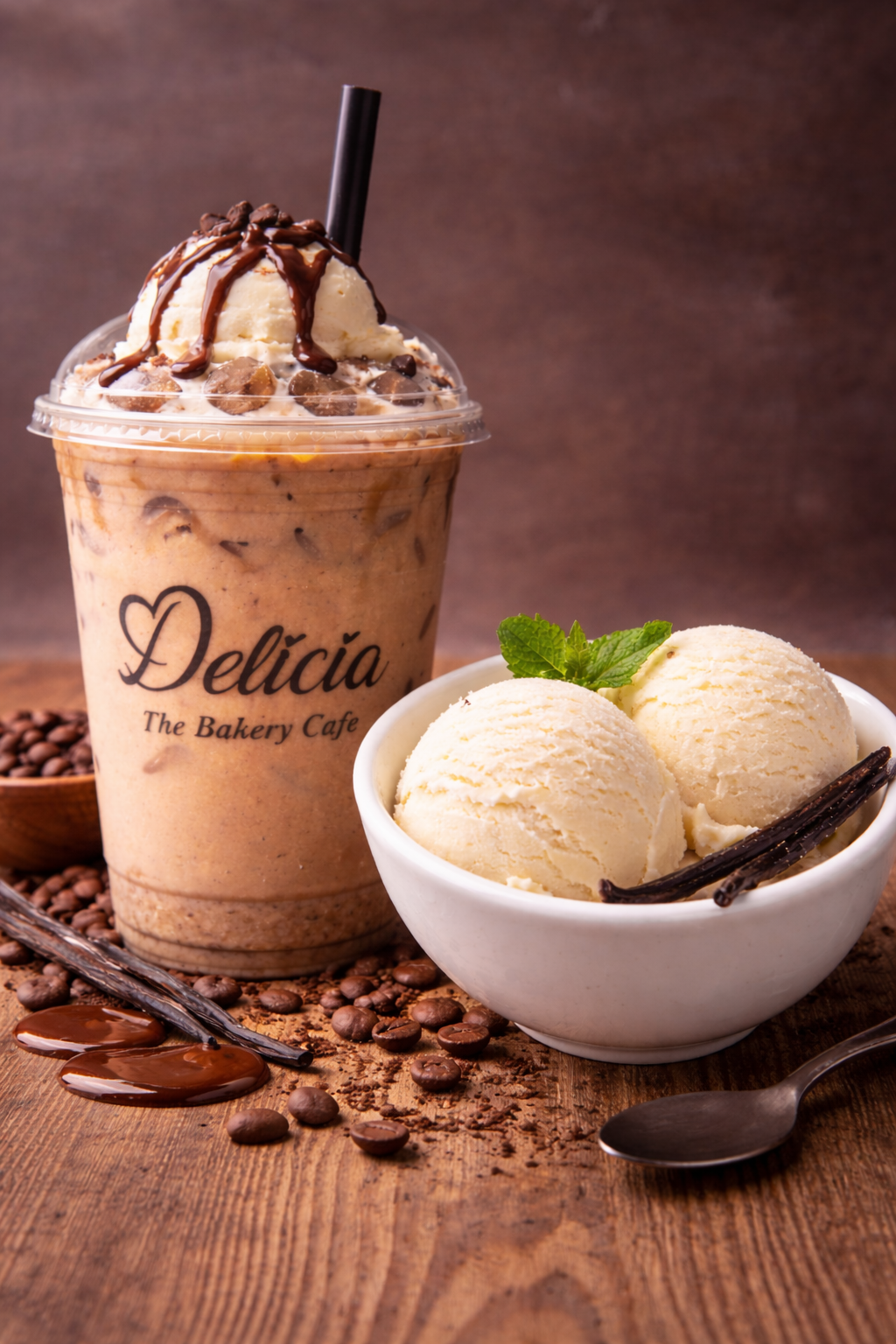 COLD COFFEE WITH ICE CREAM