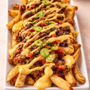 LOADED FRIES (ON CHOICE CHICKEN)