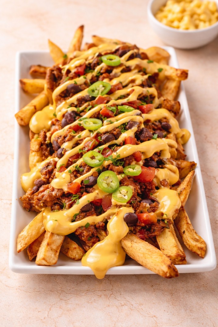 LOADED FRIES (ON CHOICE CHICKEN)