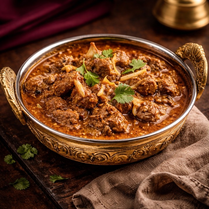 MUTTON BLACK PEPPER KARAHI