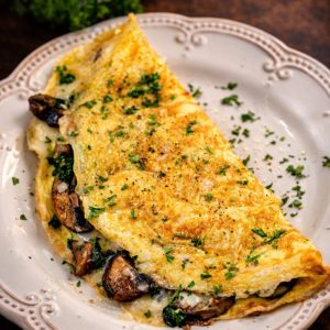 MUSHROOM CHEESE OMELET