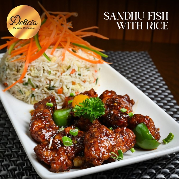 SANDHU FISH WITH RICE